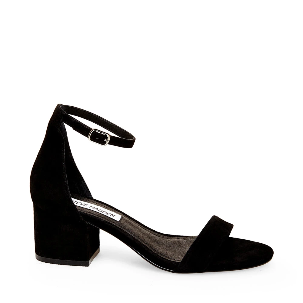 Steve Madden Irenee Sandal BLACK SUEDE 3 Steve Madden Irenee Sandal BLACK SUEDE