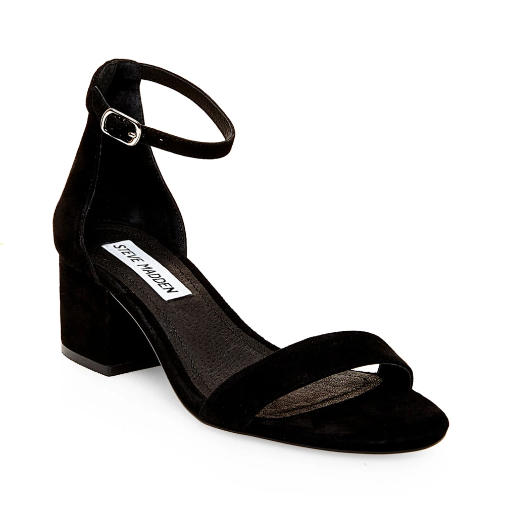 Steve Madden Irenee Sandal BLACK SUEDE 4 Steve Madden Irenee Sandal BLACK SUEDE – Image 2