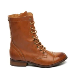 Steve Madden Troopa Ankle Boot COGNAC LEATHER