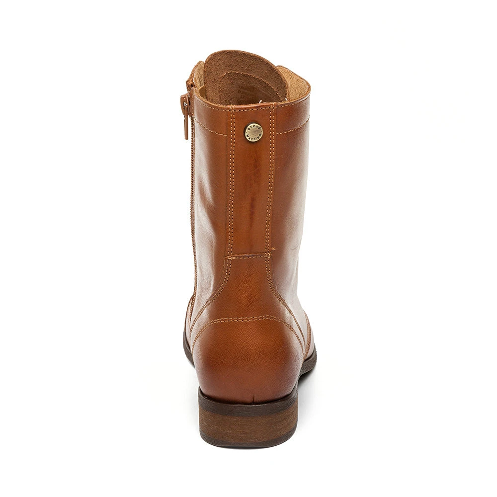 Steve Madden Troopa Ankle Boot COGNAC LEATHER 6 Steve Madden Troopa Ankle Boot COGNAC LEATHER – Image 4