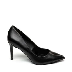 Steve Madden Lillie Pump BLACK LEATHER