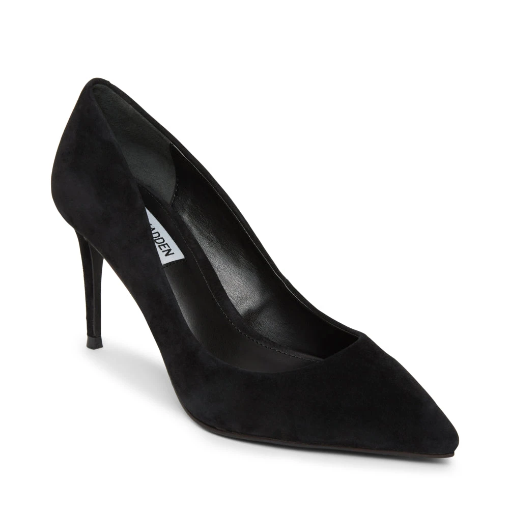 Steve Madden Lillie Pump BLACK SUEDE 4 Steve Madden Lillie Pump BLACK SUEDE â Image 2