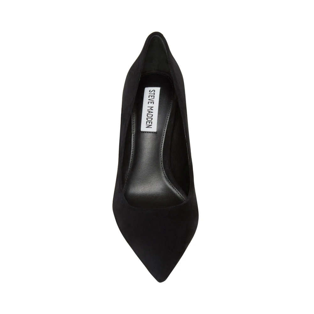 Steve Madden Lillie Pump BLACK SUEDE 7 Steve Madden Lillie Pump BLACK SUEDE â Image 5