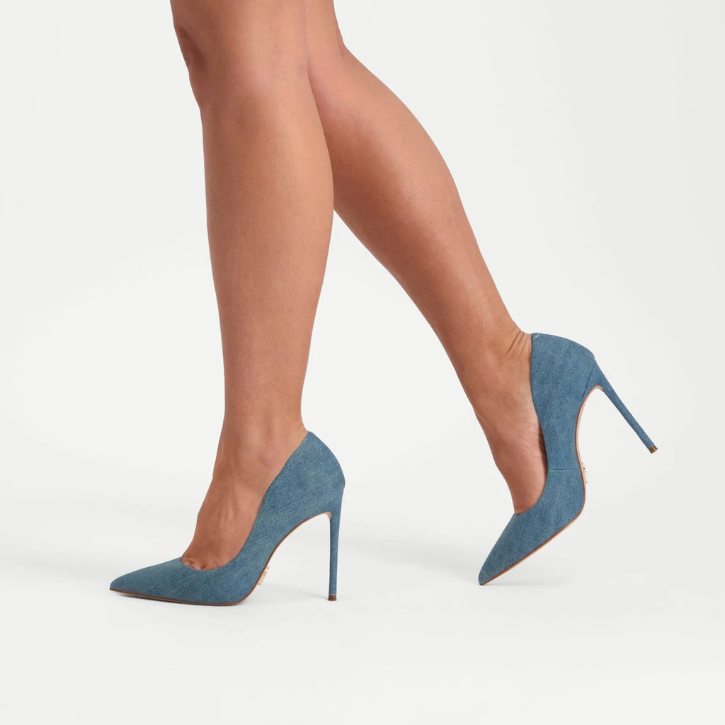 Steve Madden Vala Heel BLUE DENIM 4 Steve Madden Vala Heel BLUE DENIM – Image 2