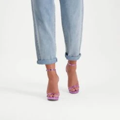 Steve Madden Milano Sandal LAVENDER METALLIC -Steve Madden Magasin SM11000943 02002 161 09