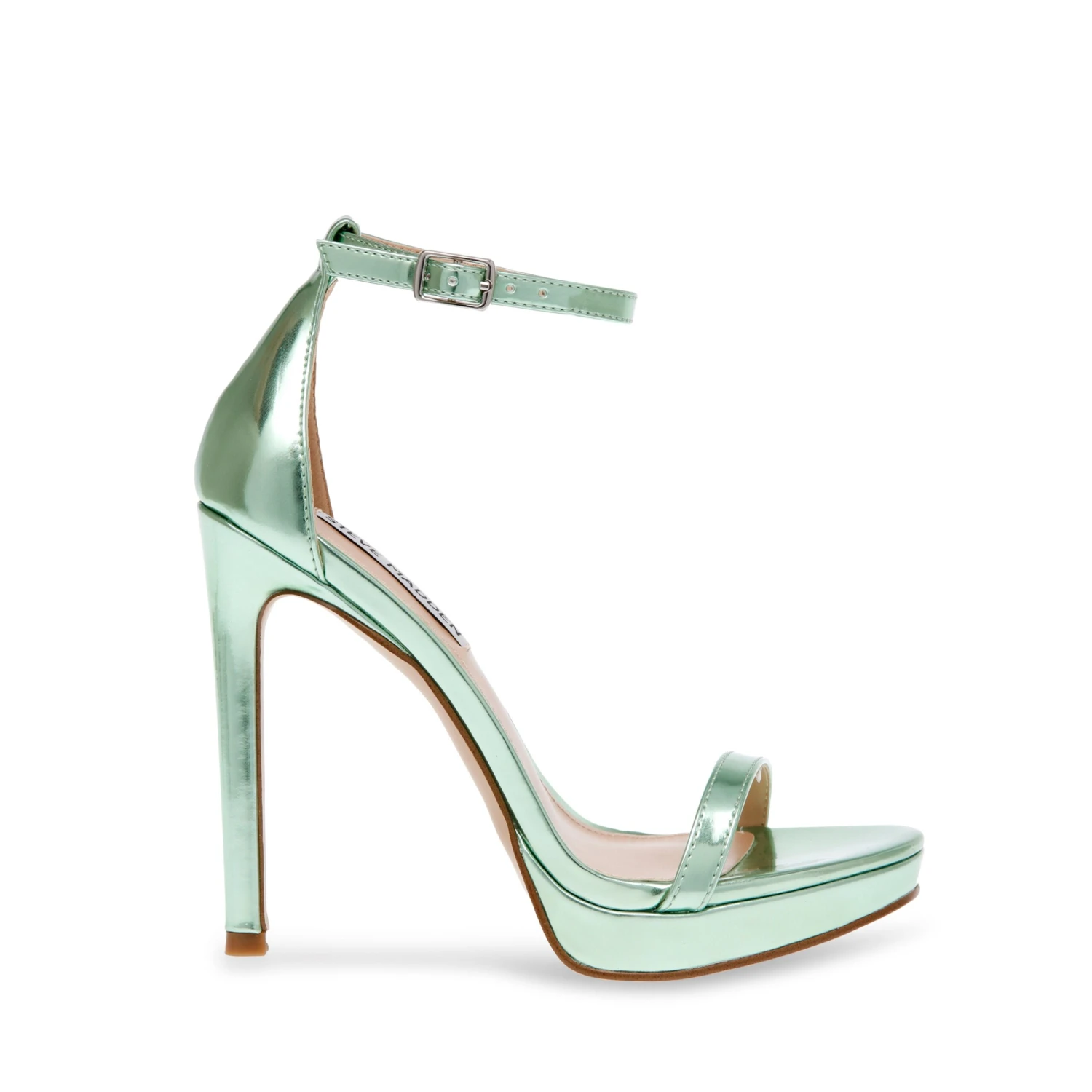 Steve Madden Milano Sandal SEA GLASS METALLIC 3 Steve Madden Milano Sandal SEA GLASS METALLIC