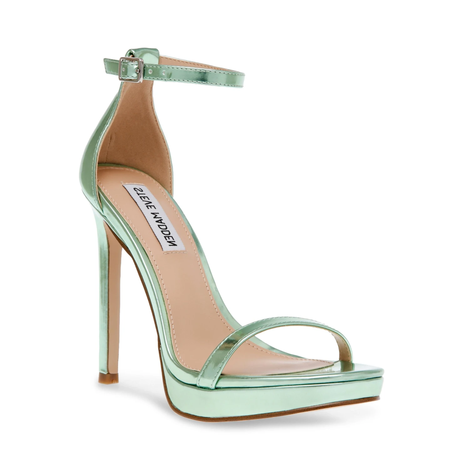 Steve Madden Milano Sandal SEA GLASS METALLIC 4 Steve Madden Milano Sandal SEA GLASS METALLIC – Image 2