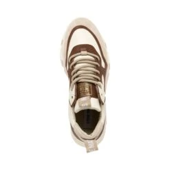 Steve Madden Pitty Sneaker BEIGE/DARK BROWN -Steve Madden Magasin SM11001024 03005 BDB 05