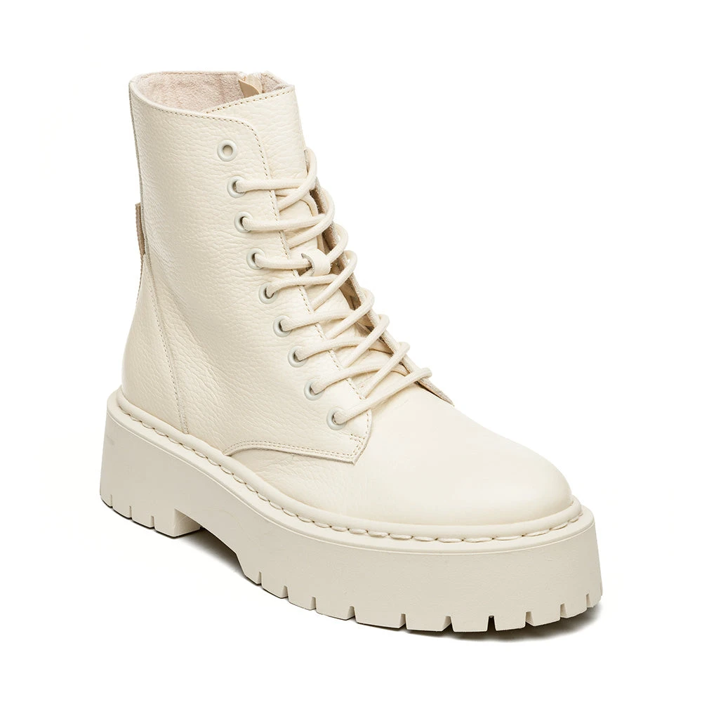 Steve Madden Skylar Bootie BONE LEATHER 4 Steve Madden Skylar Bootie BONE LEATHER – Image 2