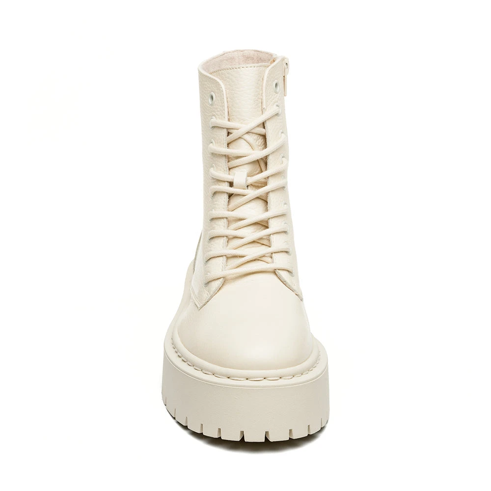 Steve Madden Skylar Bootie BONE LEATHER 5 Steve Madden Skylar Bootie BONE LEATHER – Image 3