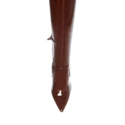 Steve Madden Vava Boot BROWN PATENT -Steve Madden Magasin SM11001370 02002 208 06