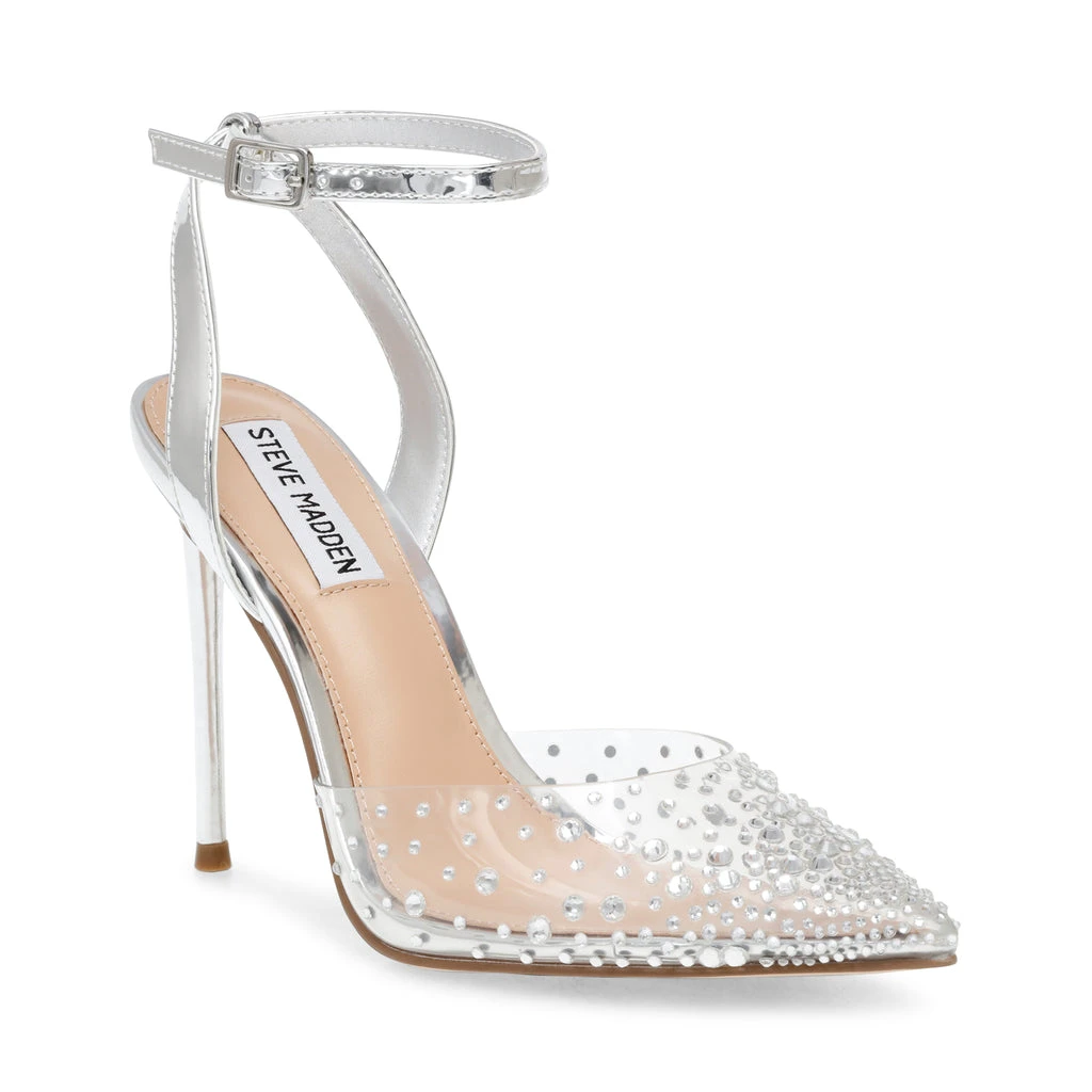 Steve Madden Revert Sandal SILVER 4 Steve Madden Revert Sandal SILVER – Image 2