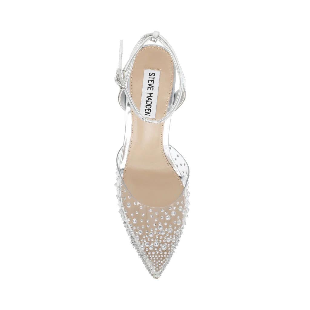 Steve Madden Revert Sandal SILVER 7 Steve Madden Revert Sandal SILVER – Image 5