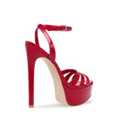 Steve Madden Solace Sandal RED PATENT -Steve Madden Magasin SM11001434 02002 608 07