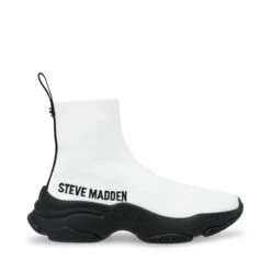 Steve Madden Master Sneaker WHITE/BLACK
