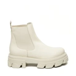 Steve Madden Mixture Bootie BONE LEATHER