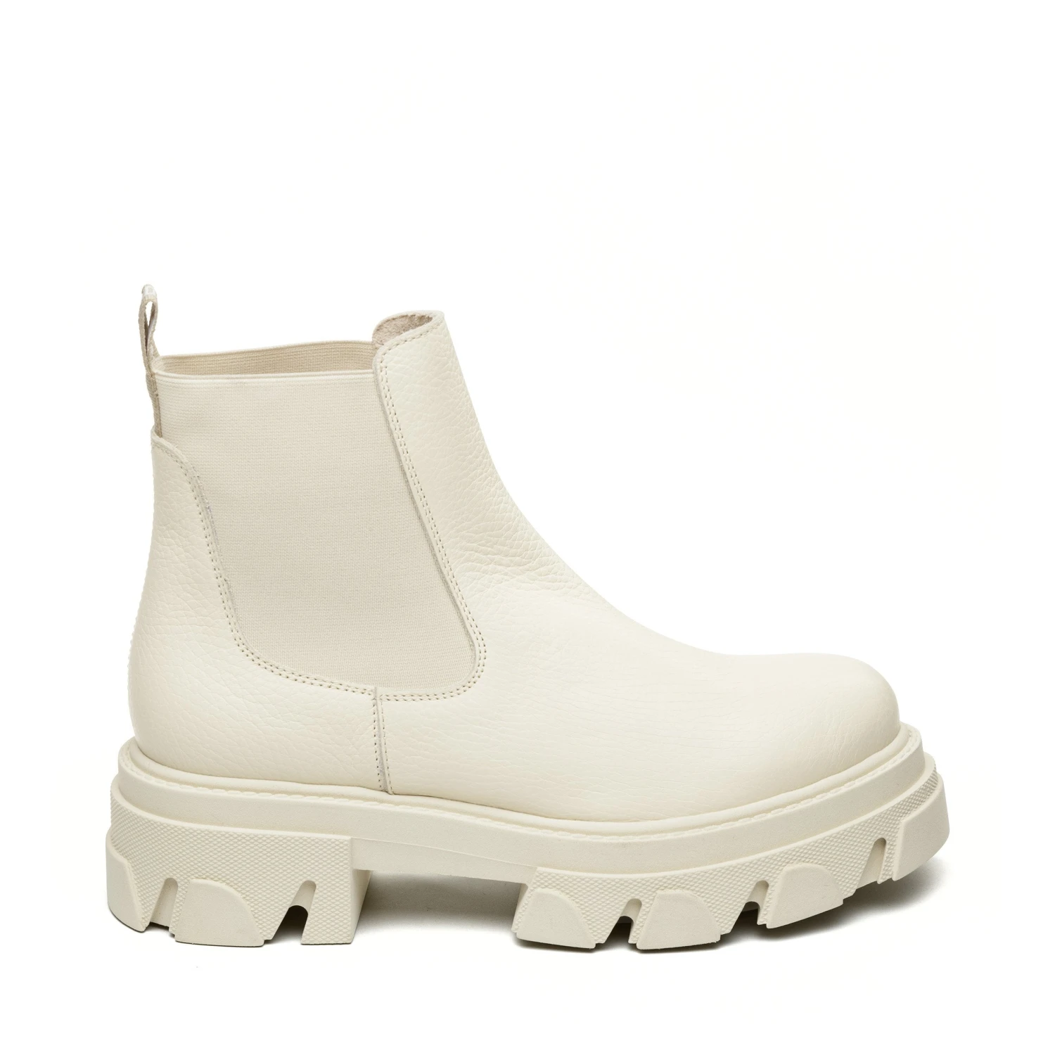 Steve Madden Mixture Bootie BONE LEATHER 3 Steve Madden Mixture Bootie BONE LEATHER