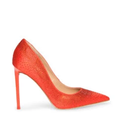 Steve Madden Valorous Pump ORANGE SATIN