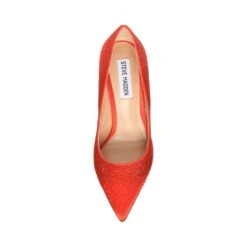 Steve Madden Valorous Pump ORANGE SATIN -Steve Madden Magasin SM11001856 04003 85E 06