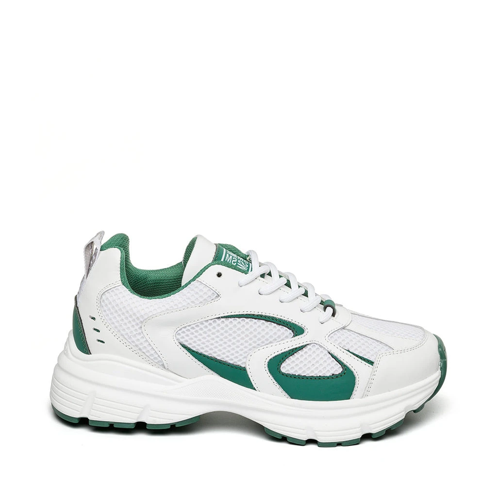 Steve Madden Plaja Sneaker WHITE/GREEN 3 Steve Madden Plaja Sneaker WHITE/GREEN