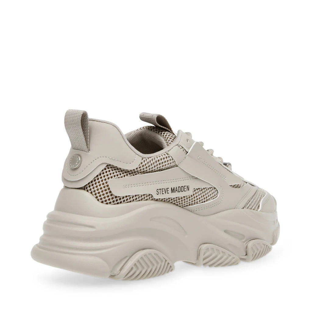 Steve Madden Possession Sneaker GREIGE 9 Steve Madden Possession Sneaker GREIGE – Image 7