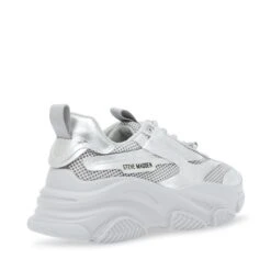 Steve Madden Possession Sneaker SILVER -Steve Madden Magasin SM11001910 04005 751 03