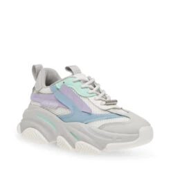 Steve Madden Possession Sneaker BLUE/GREY 12 Steve Madden Possession Sneaker BLUE/GREY -Steve Madden Magasin SM11001910 04005 BGY 02