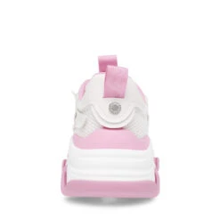 Steve Madden Possession Sneaker WHITE/PINK -Steve Madden Magasin SM11001910 04005 WHP 04