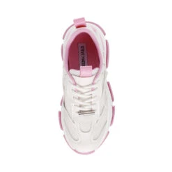 Steve Madden Possession Sneaker WHITE/PINK -Steve Madden Magasin SM11001910 04005 WHP 06