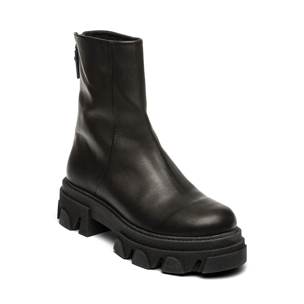 Steve Madden Maryann Bootie BLACK LEATHER 4 Steve Madden Maryann Bootie BLACK LEATHER – Image 2