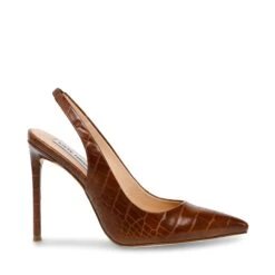 Steve Madden Vividly Pump BRN CROCO