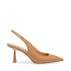 Steve Madden Lustrous Pump CAMEL LEATHER