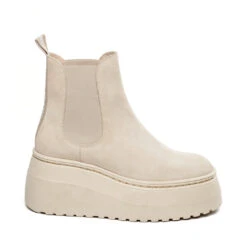 Steve Madden Pegasus Bootie BEIGE SUEDE
