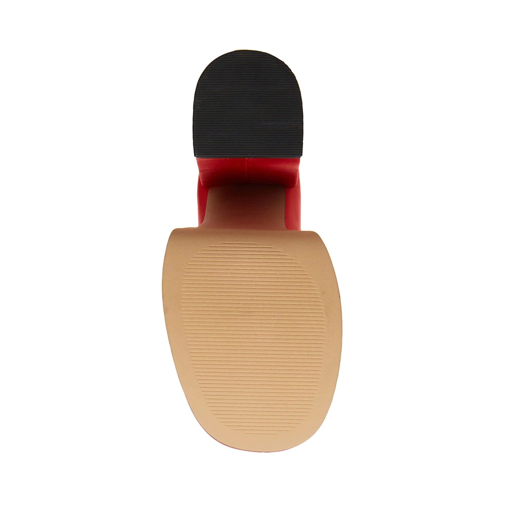 Steve Madden Cypress Boot RED SATIN 10 Steve Madden Cypress Boot RED SATIN – Image 8