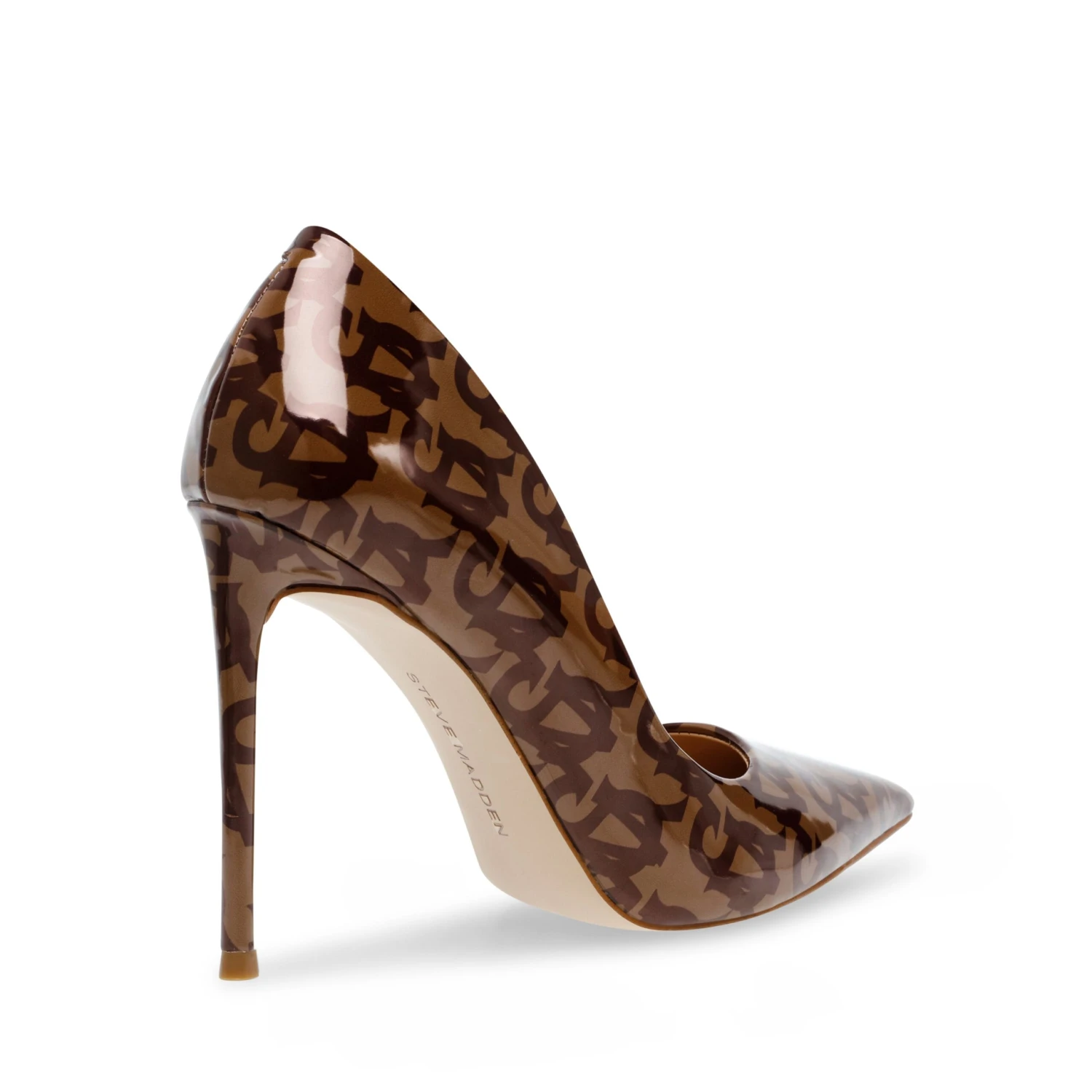 Steve Madden Vala-SM Pump BROWN/TAN 5 Steve Madden Vala-SM Pump BROWN/TAN – Image 3