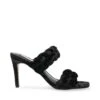 Steve Madden TLC Sandal BLACK VELVET