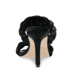 Steve Madden TLC Sandal BLACK VELVET -Steve Madden Magasin SM11002201 04002 099 05
