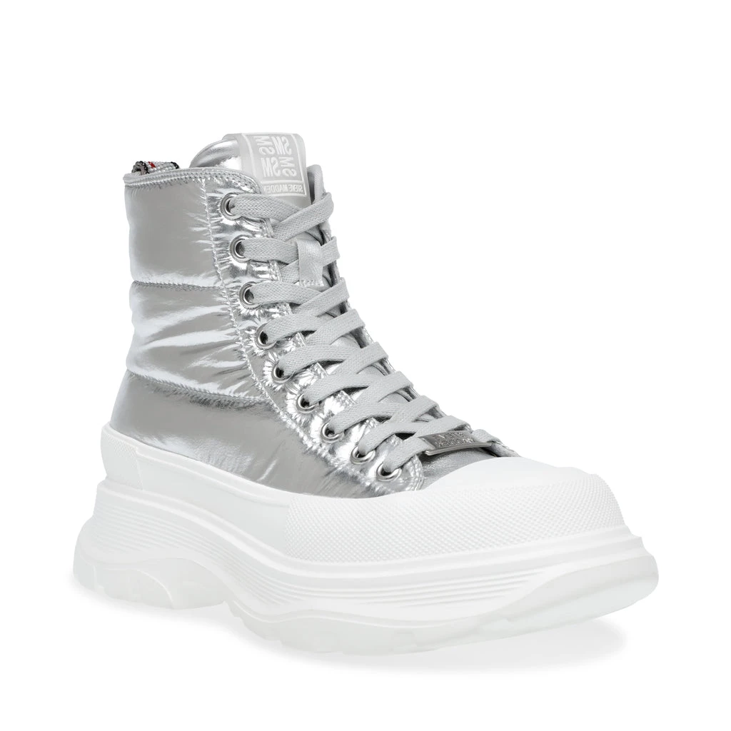 Steve Madden Caster Sneaker SILVER 4 Steve Madden Caster Sneaker SILVER – Image 2