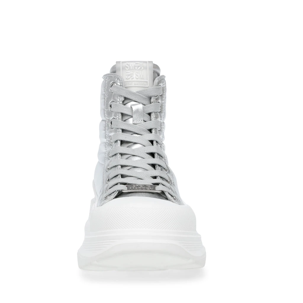 Steve Madden Caster Sneaker SILVER 5 Steve Madden Caster Sneaker SILVER – Image 3
