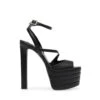 Steve Madden Lavishly Sandal BLACK -Steve Madden Magasin SM11002233 02002 001 01