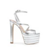 Steve Madden Lavishly Sandal SILVER 2 Steve Madden Lavishly Sandal SILVER -Steve Madden Magasin SM11002233 02002 751 01