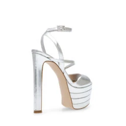 Steve Madden Lavishly Sandal SILVER -Steve Madden Magasin SM11002233 02002 751 07