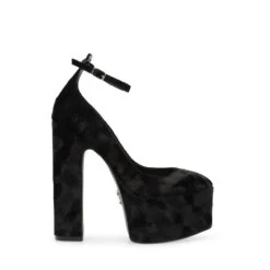 Steve Madden Skyrise Pump BLACK VELVET