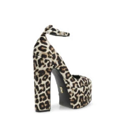 Steve Madden Skyrise Pump LEOPARD VELVET -Steve Madden Magasin SM11002238 04002 96E 07