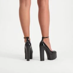 Steve Madden Skyrise Pump BLACK PATENT -Steve Madden Magasin SM11002238 02002 018 BLACK extra TIFF 3