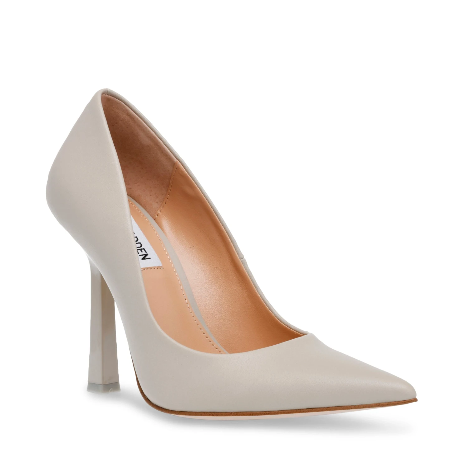 Steve Madden Martina Pump GREIGE LEATHER 4 Steve Madden Martina Pump GREIGE LEATHER – Image 2