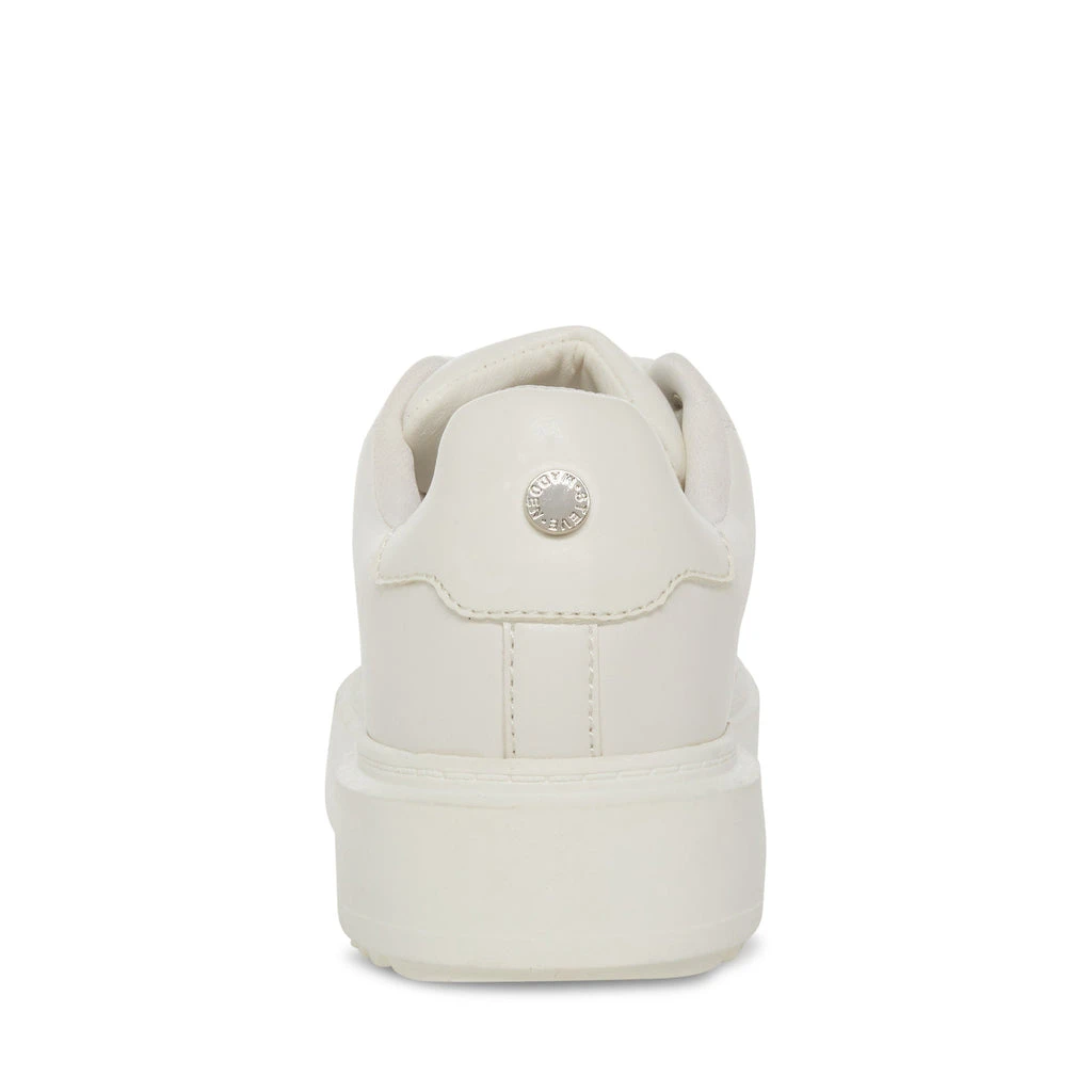 Steve Madden Catcher Sneaker WHITE 6 Steve Madden Catcher Sneaker WHITE – Image 4