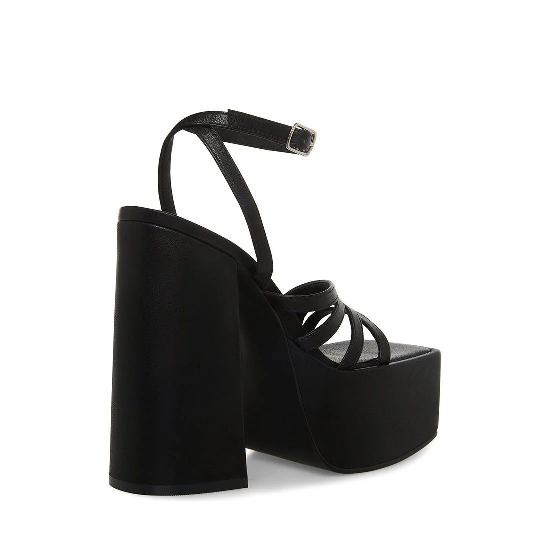 Steve Madden Thorne Sandal BLACK 9 Steve Madden Thorne Sandal BLACK – Image 7
