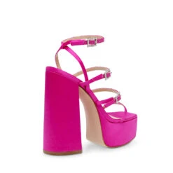 Steve Madden Elavator Sandal FUCHSIA SATIN -Steve Madden Magasin SM11002313 04003 66V 03
