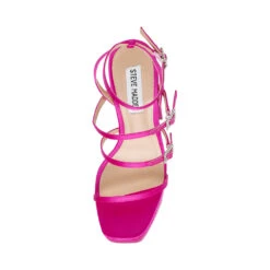 Steve Madden Elavator Sandal FUCHSIA SATIN -Steve Madden Magasin SM11002313 04003 66V 06